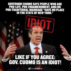 Cuomo is an idiot